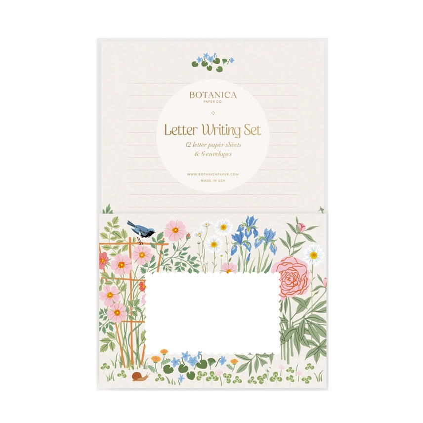 Garden Letter Writing Set