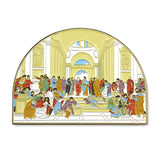 The School of Athens Enamel Pin