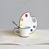 Paint Palette Teacup Set