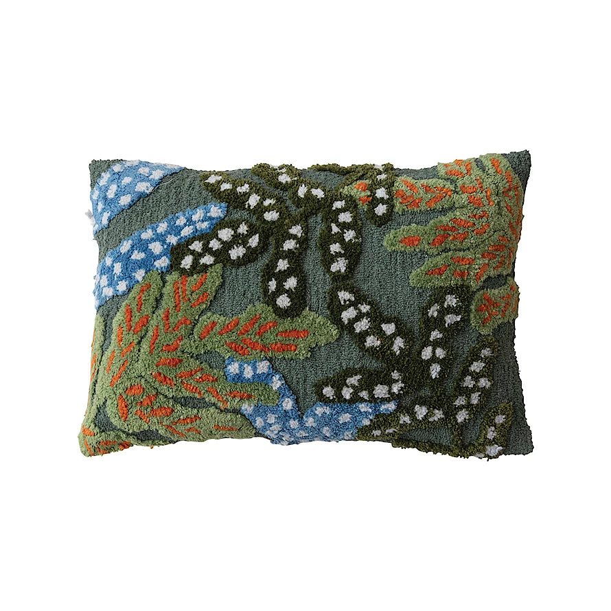 Tufted Botanicals Pillow