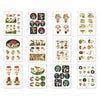 Vintage Mushrooms Sticker Set