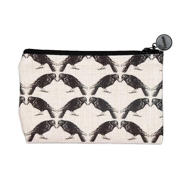 Crow Zipper Pouch