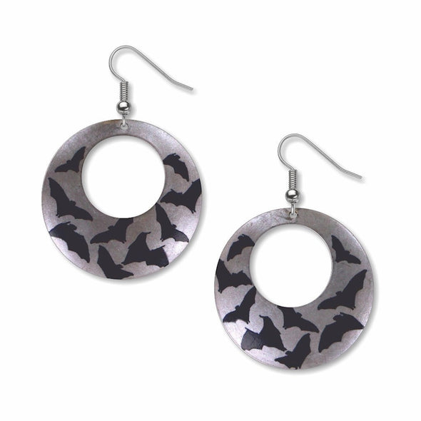 Bats in the Night Sky Earrings