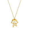 Dalí Melting Eye Necklace