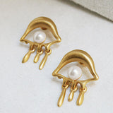 Dalí Melting Eyes Stud Earrings