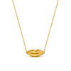 Dalí Lips Necklace - Gold