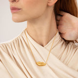 Dalí Lips Necklace - Gold