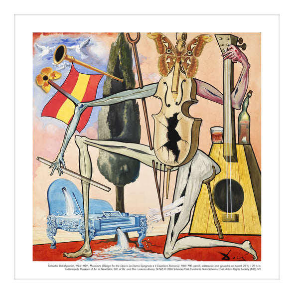 Salvador Dalí 'Musicians' Print