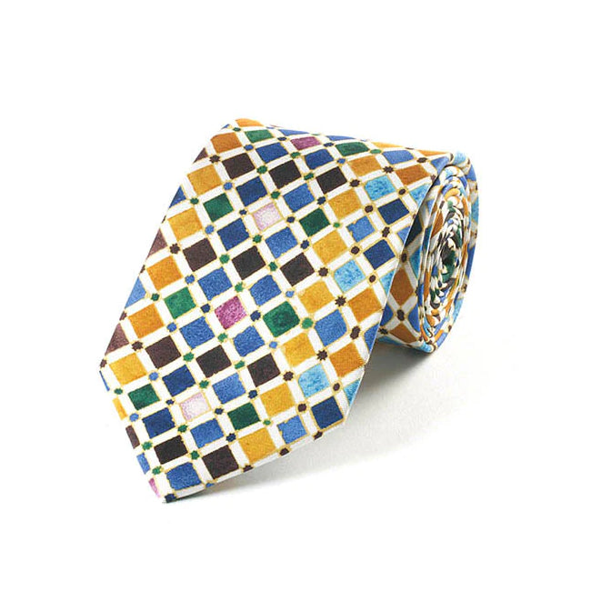 Alhambra Tiles Tie