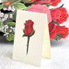 Red Roses Large Pop-Up Greeting Card