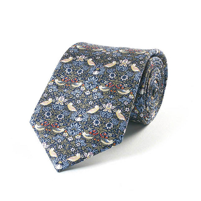 Morris Strawberry Thief Tie