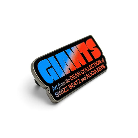 Giants Enamel Pin - Blue/Red