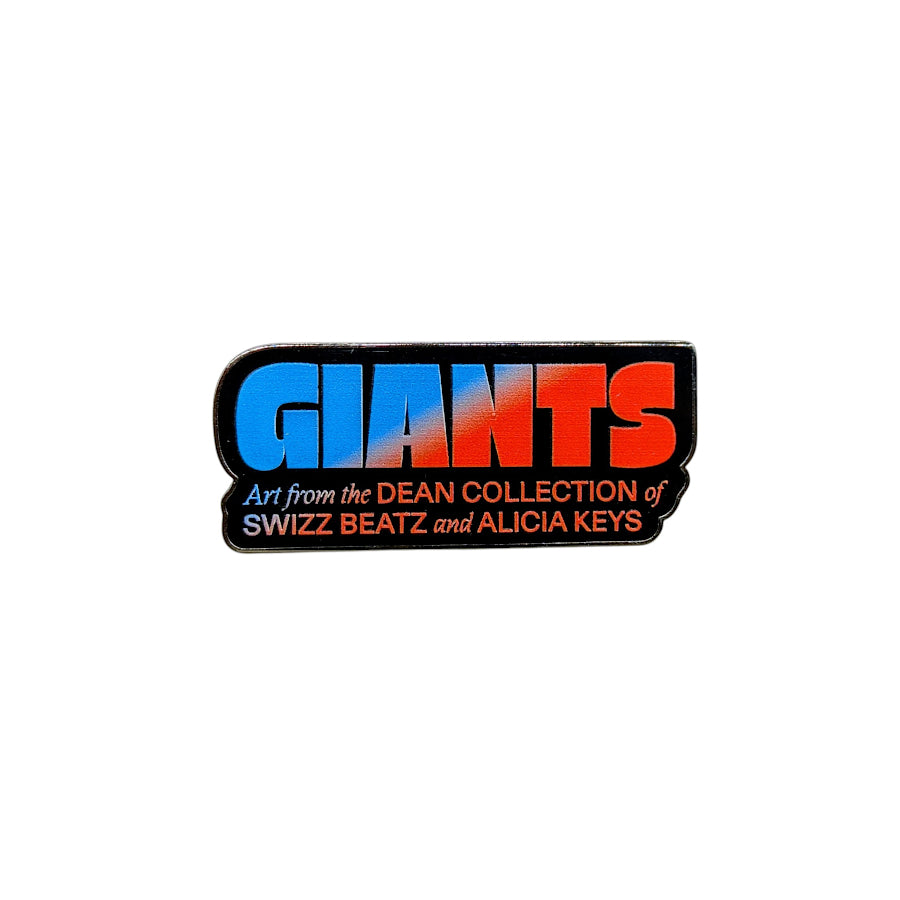 Giants Enamel Pin - Blue/Red
