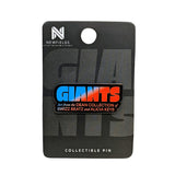 Giants Enamel Pin - Blue/Red