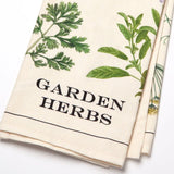 Garden Herbs Tea Towel