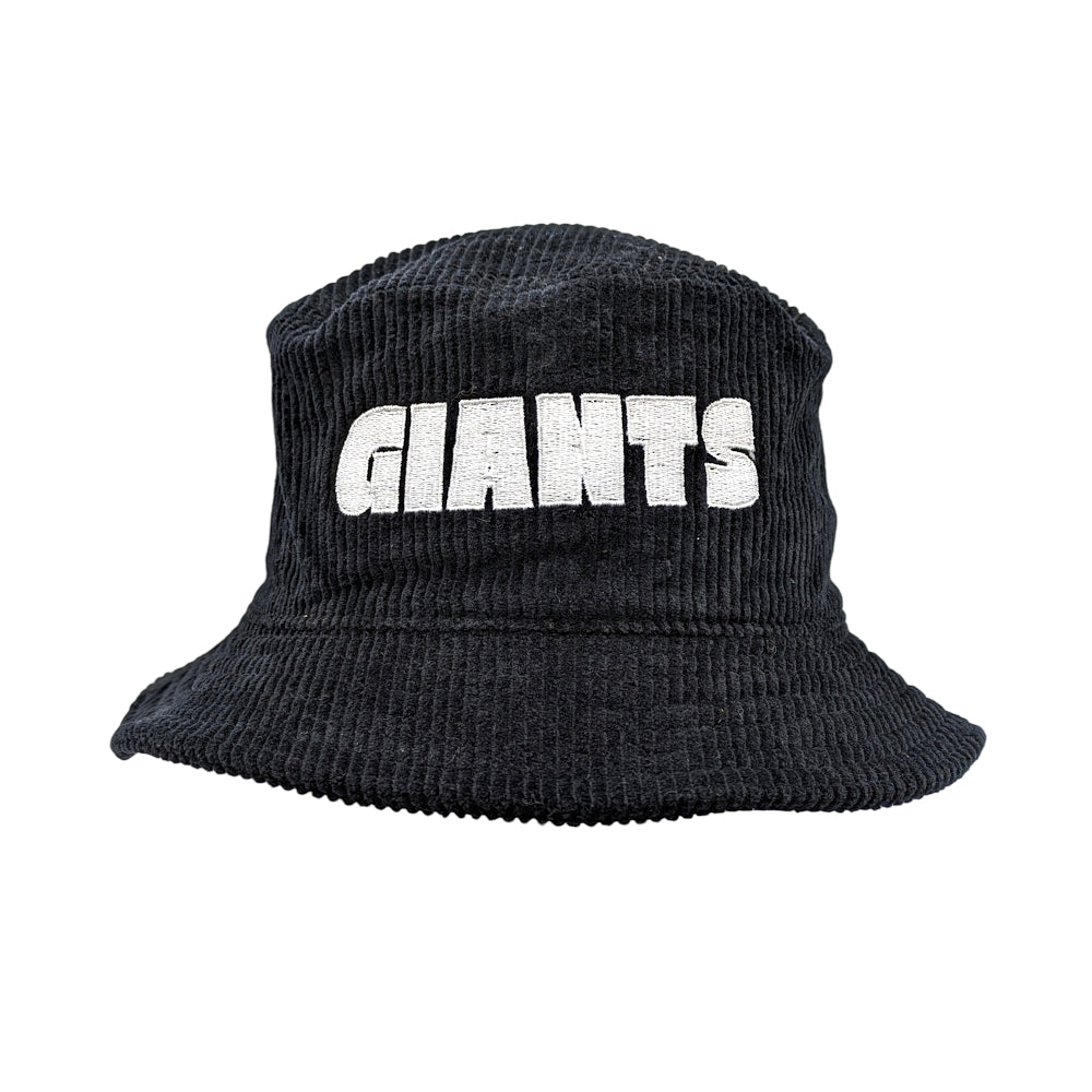 Giants Embroidered Corduroy Bucket Hat