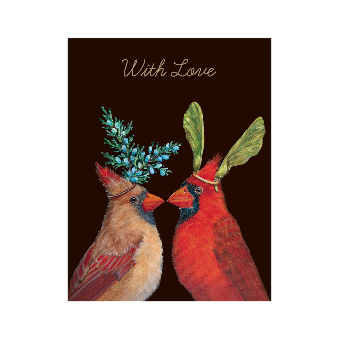 Vicki Sawyer 'With Love' Greeting Card