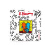 Keith Haring 'Friends' Pin