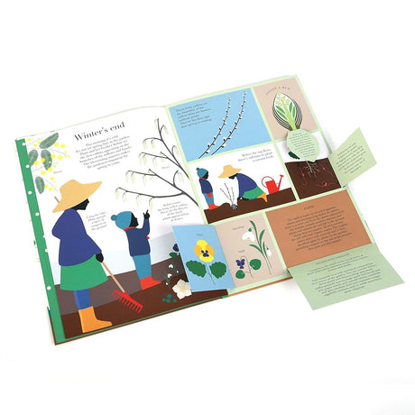 In the Garden: Oversized Lift-Flap Book