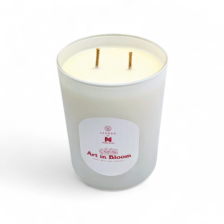 LINNEA Art In Bloom Candle
