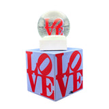 Robert Indiana 'LOVE' Snow Globe