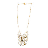 Tourmaline & Gold Solar Necklace