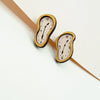 Soft Clocks Stud Earrings