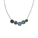 Pennies from Heaven Necklace by Patricia Locke - Water Lily