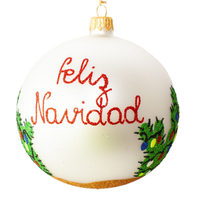 Thomas Glenn Holidays 'Feliz Navidad' Ornament