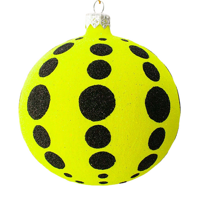 Thomas Glenn Holiday 'Dots on Yellow' Ornament