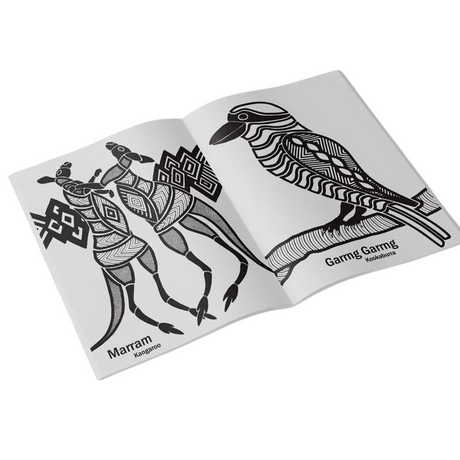 Dancing Wombat Coloring Book