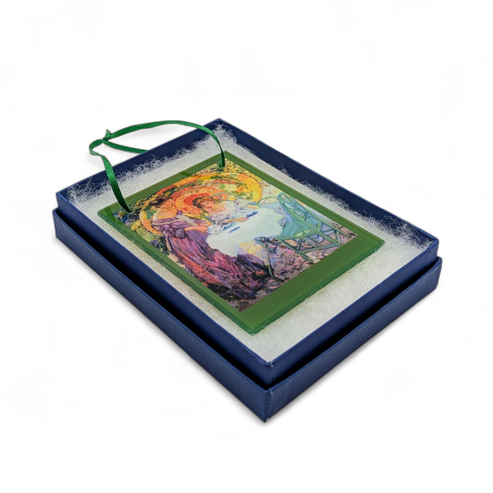 Miller 'Afternoon Tea' Mini Glass Panel