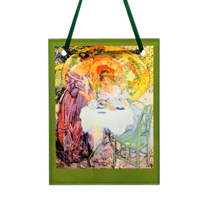 Miller 'Afternoon Tea' Mini Glass Panel