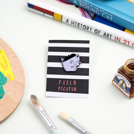 Pablo Picatso Enamel Pin