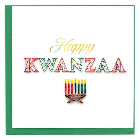 Kwanzaa Quilling Card