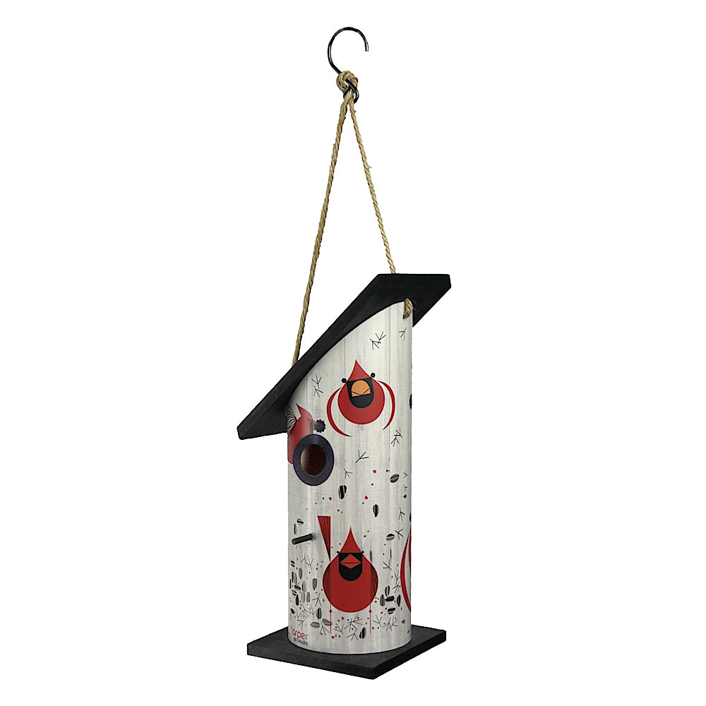 Harper 'Cardinal With Seeds' Birdhouse
