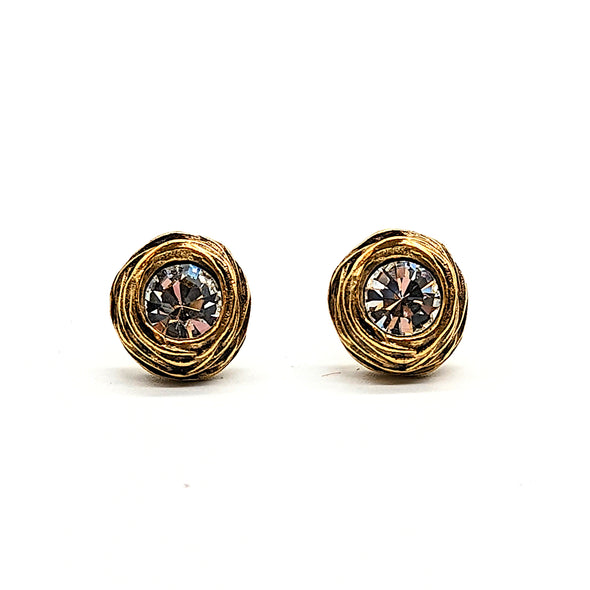 Nest Earrings - Gold