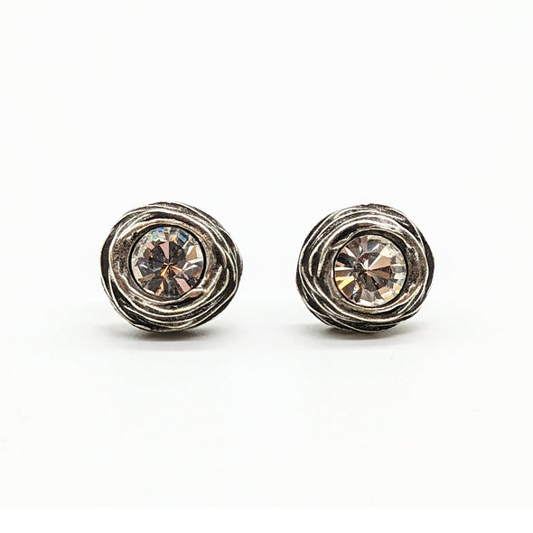 Nest Earrings - Silver