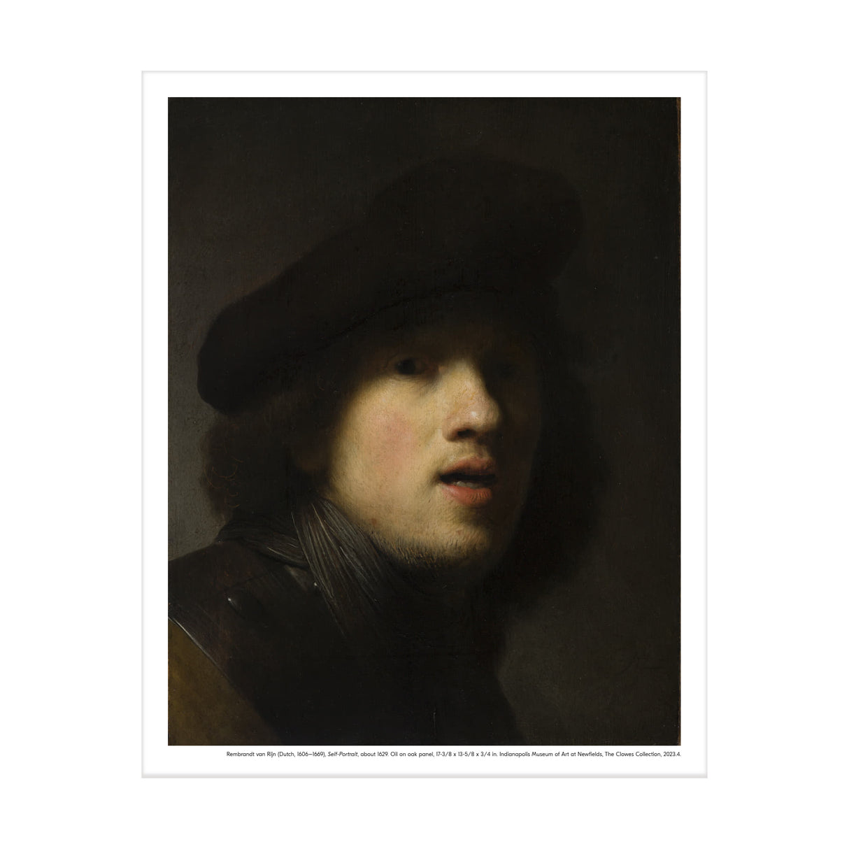 Rembrandt Self-Portrait Print
