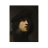 Rembrandt Self-Portrait Print