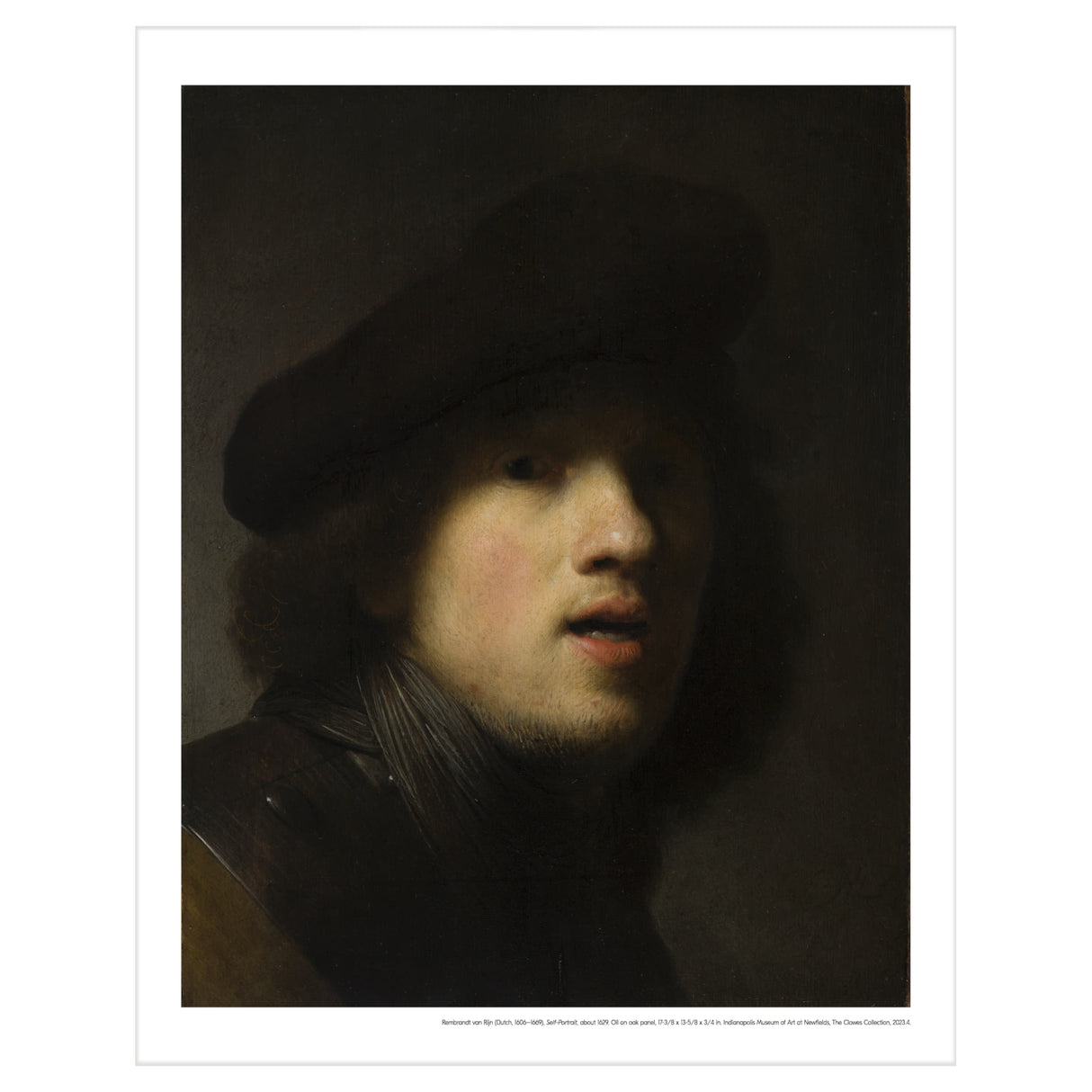 Rembrandt Self-Portrait Print
