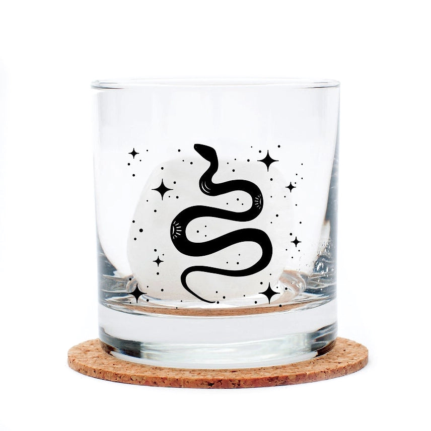 Snake Whiskey Glass