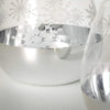 Glass Snowflake Candle Holder