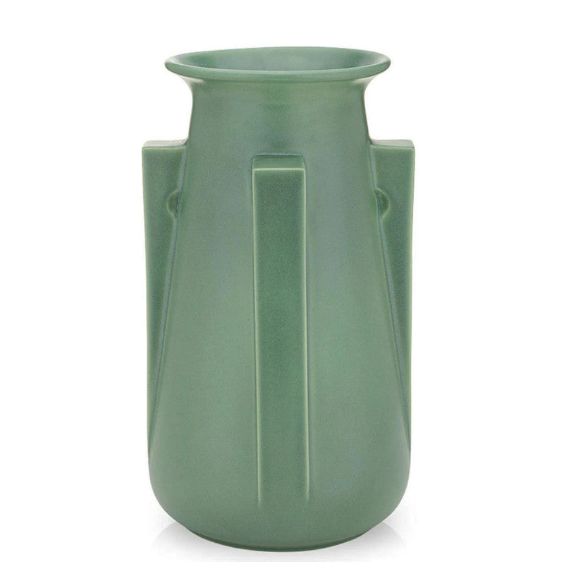 Teco Green 4-Buttress Vase