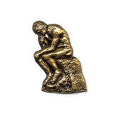 The Thinker Enamel Pin