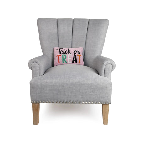 Trick or Treat Hooked Pillow