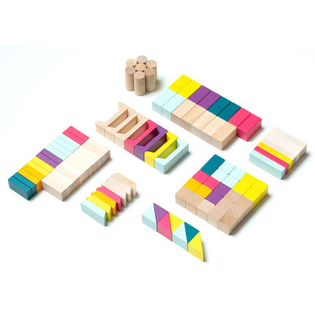 Wooden Blocks Construction Kit