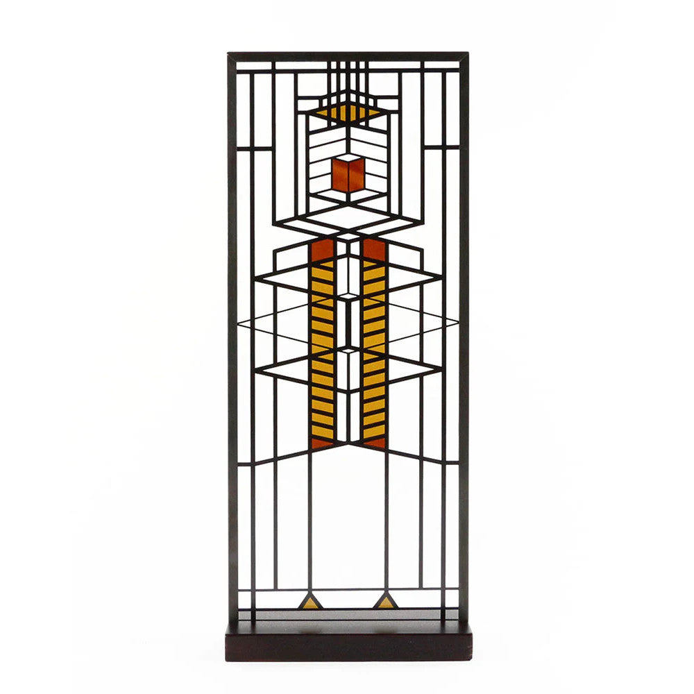 Frank Lloyd Wright 'Robie Window' Art Glass