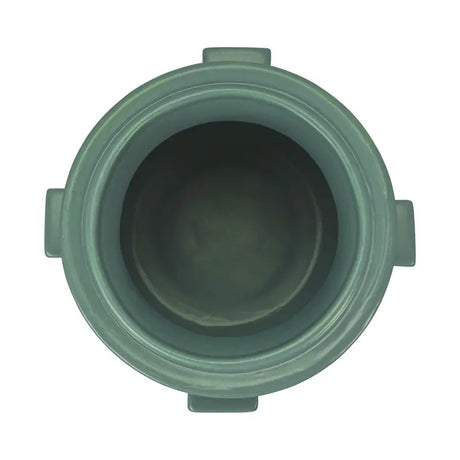 Teco Green 4-Buttress Vase