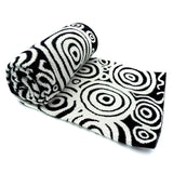 Black & White Seven Sisters Throw Blanket